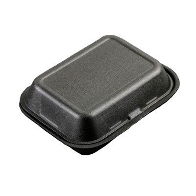 Ланч бокс LBS "А" ЧЕРНЫЙ (лбс) /195*150*70/ Протэк (100шт) НФ-00015094