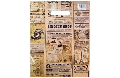 Пакет выруб  Интерпак 30х40 Газета /20уп х 50шт/ (1000) 8515