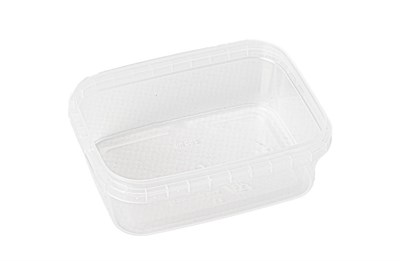 Банка 0,28 литра прозрачная прямоугольная /118*89*42/ Альянс-Упак (1/990шт) 3399