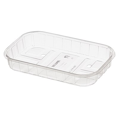 Контейнер для ягод и фруктов КФ-28 "А" 188*120*28 (ПЭТ) (ЮГ) (цвет:прозрачный) (1000шт/кор) НФ-00002944