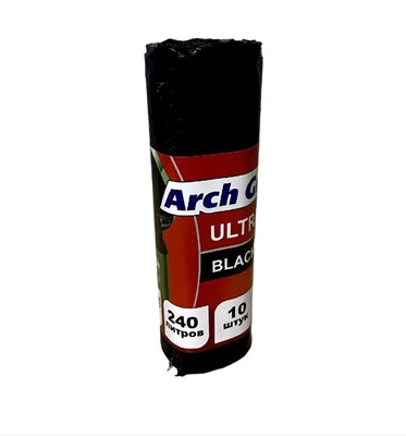 Пакет мусорный "АРЧ ГРУПП" 240 л 10 шт. ПНД 30 мкр /93*135/ /1 х 30/ НФ-00003095