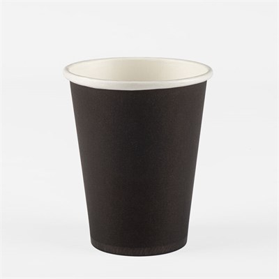 Бум стакан ПК 250 мл "Черный" 50/1000 НФ-00003186