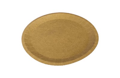ДоЭко бум тарелка ECO PLATE 180мм крафт (50/1400шт) НФ-00023388