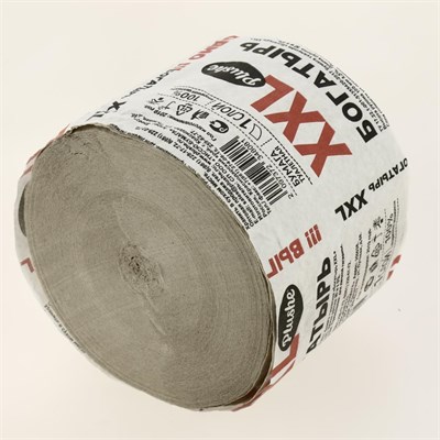 Туалетная бумага Plushe (плюше) "БОГАТЫРЬ XXL" СЕРАЯ, без втулки 1 слой, 18 в уп ЮГ НФ-00015382