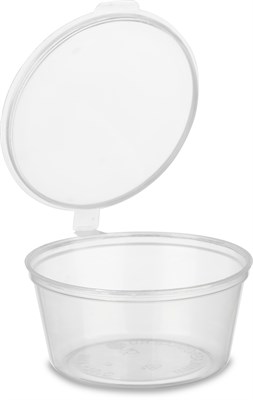 Соусник 30мл Покров Полимер (ПРОЗРАЧН с верх.закрыт.крыш.) (80/1920 шт) ВЗЛП (1236П)  НФ-00017295