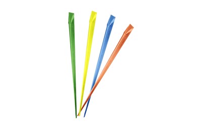 Пика "Призма" 9 см /500шт/ Пласт Лидер (35 уп) цветная ЛП НФ-00017362