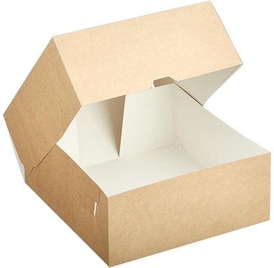 Короб для тортов крафт (255*255*105) Пактон 1/115 НФ-00017387