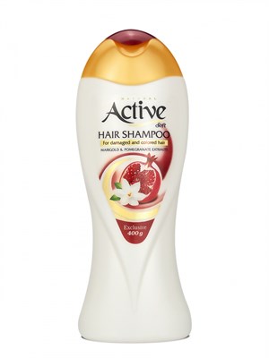 Шампунь для окрашенных волос Active (Актив) Гранат/календула 400 мл ИРАН 1/12 НФ-00019000