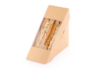 ОСК контейнер под сэндвичи SANDWICH 50 с окном 130х130х50мм (450шт) 22163