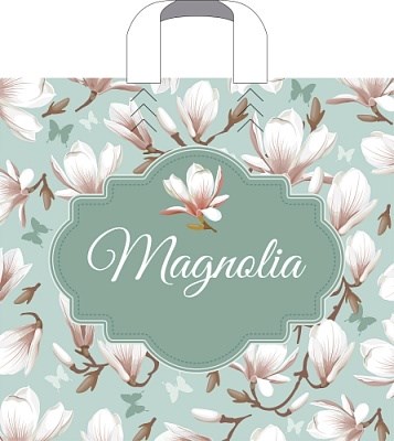  Пакет ПЭ с петлевой ручкой 38х34+3см (70) (Магнолия) Артпласт (х50/500)  НФ-00022186