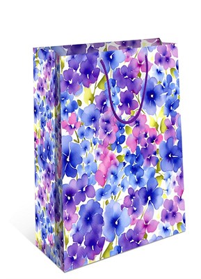 Бум пакеты 26х32х12 Цветы   0193.338 НФ-00022283