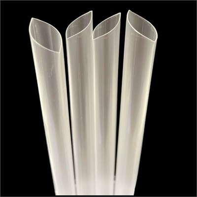 Трубочки для коктейля БАБЛ ТИ 12х240 (КОСОЙ СРЕЗ) прямая прозрачная (14упх200шт) (2800) МГ  НФ-00022977