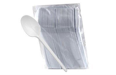 Ложка столовая белая Покровский полимер (20упх100шт) (2000шт) компакт ВЗЛП (4000Б) НФ-00023027