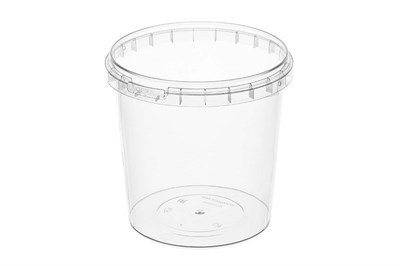 Банка/крышка 122х123мм 1000мл ПП (150шт/кор) ВЗЛП (1217КП) НФ-00024528