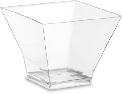 Креманка "Пагода"150 мл прозрачная PS 72х72мм /12штх20упак/ (240шт) ВЗЛП (5018П) НФ-00024533