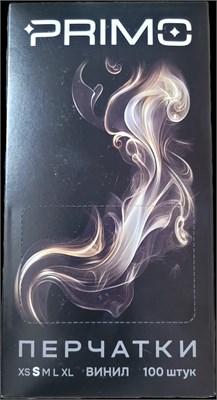 Перчатки Прозрачные Primo Achromos Винил 100шт размер S (ДД) НФ-00025086