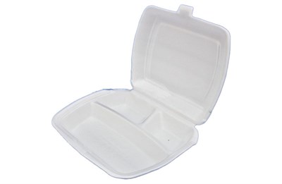 Ланч бокс LBE-3 БЕЛЫЙ   /249*207*61/   Протек   (100шт) НФ-00025814