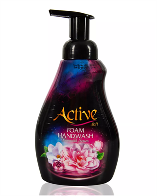 Пена для мытья рук Active (Актив) Черный бриллиант 500 мл ИРАН 1/12 НФ-00018790