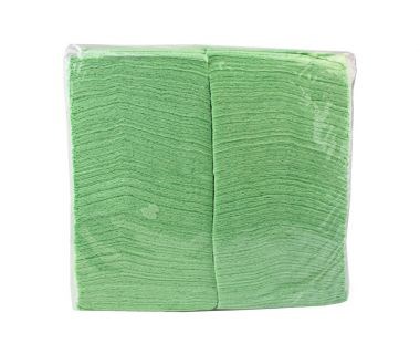 Салфетки 24х24 1-слойн. (АСТОРИЯ) 400л/4уп Пастель Зеленые (В) НФ-00002286