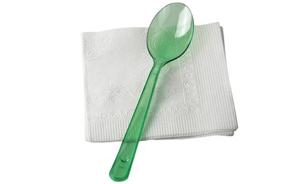 Ложка стол "ПРЕМИУМ" зелёная (50упх50шт) 175мм (2500шт)(Покровский полимер) 20591