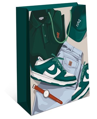 Бум пакеты 26х32х12 МЭН зеленый    0193.422 НФ-00022337