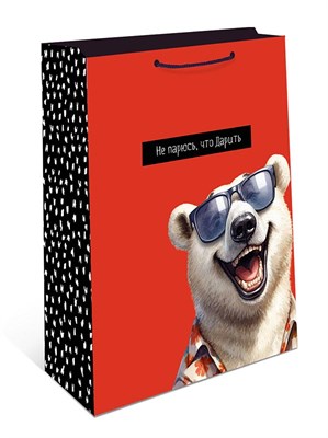 Бум пакеты 26х32х12 Не парюсь, что дарить  0193.686 НФ-00024630