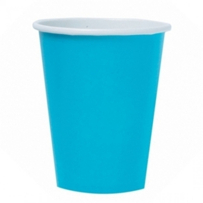 Бум стакан 0,350 мл "Бумаговъ" (Тиффани) Голубой 50/1400 шт НФ-00014226