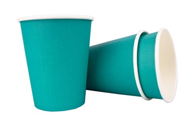 Бум стакан Л-ПАК 0,350л диам 90мм ГН Бирюза  (50/1000шт) 13666