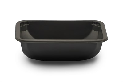 Контейнер 750 мл Ф (187*137*50) ЧЕРН. (480 шт. в кор.) под запайку НФ-00002095