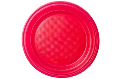 Тарелка  д 170 Позитрон красная 3,15гр /28уп *100 шт/(2800шт) 13119