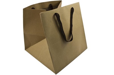 Бум пакеты   30 х 30 х 30 Крафт  (12 шт) 12662