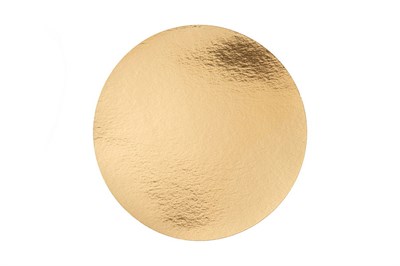 Подложка картонная 2,5мм д220мм золото OSQ (20шт) 21033