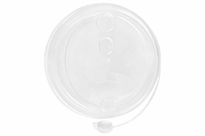 Крышка для стак. Покров д.80мм (0,250/0,330л) прозрачная матовая (20уп х50шт)  (1000шт) 22132