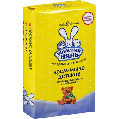 Крем-мыло Ушастый нянь 90гр Ромашка НФ-00020280