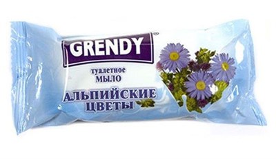 Мыло для рук туал. "Гренди" Альпийский цветы 75 гр. (90 шт. в кор) НФ-00024779