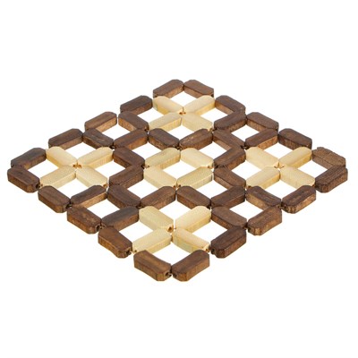 Подставка деревянная "ячейки" под горячее НФ-00000950