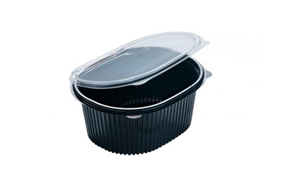 Контейнер с крышкой КС Кр-1000 ДВУХЦВЕТНЫЙ Упакс-Юнити для холодных пищевых продуктов 50/300 НФ-00001808