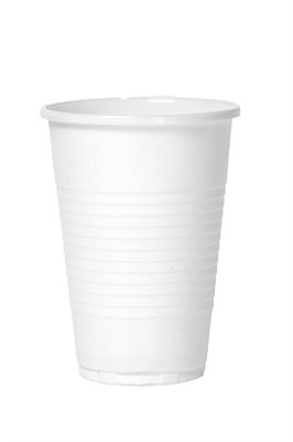 Стакан 200 мл Белый эконом (Интропластик 3000/100)  НФ-00016784