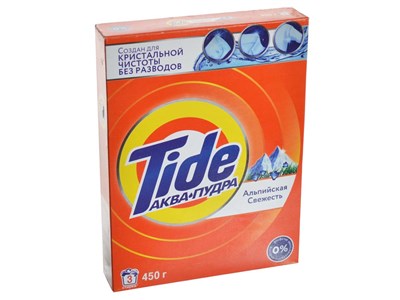 Стиральный порошок "Тайд" 450гр автомат для белого Альпийская свежесть  1/22 НФ-00025044