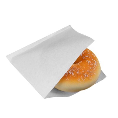 Пакет бумажный пищ. 140х140 Уголок жиростойкий Белый 40гр (2500) Тек-Пак НФ-00002727