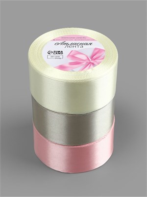 Атласная лента, набор 3 шт. «Тёплый день», 40 мм, 23±1 м НФ-00025235