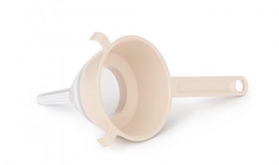 Сито с воронкой 13см. бежевый НФ-00025010