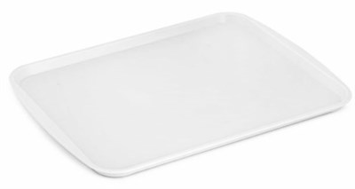 Поднос 39,5*30см. белый НФ-00022996