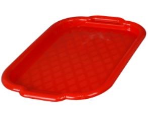 Поднос 49*34см. красный НФ-00024853