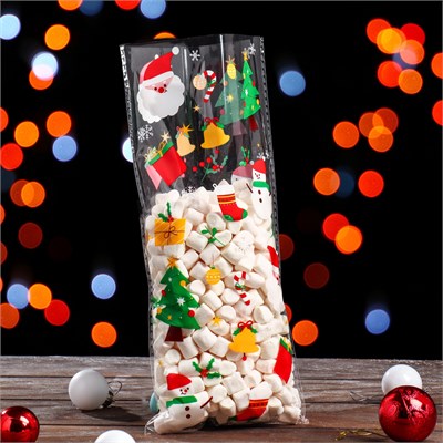 Новый год. Пакет подарочный, 13 х 27 см НФ-00021095