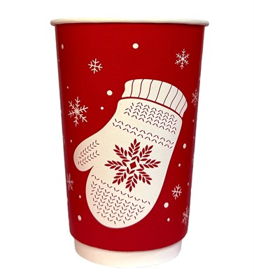 Бум стакан Saami(Саами) Зимние радости 2 сл 400 мл 18/360 НФ-00025804