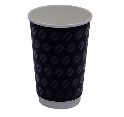 Бум стакан Saami (Саами) Soft Touch Зерно 2 сл 400 мл 18/360 НФ-00025808