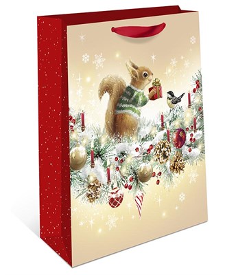 Бум пакеты 26х32х12 Белочка   1310.920  НГ НФ-00026003