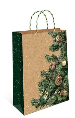 Бум пакеты 26х32х12 Шар   0396.622  НГ НФ-00026027