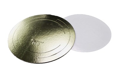 Подложка картонная 3мм д440мм золото/жемчуг 1ЕА (10шт) 22461